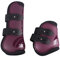 QHP Gamaschen-Set vorne und hinten 4er Set Polyurethan mit Neoprenfutter (Vollblut, Maroon)