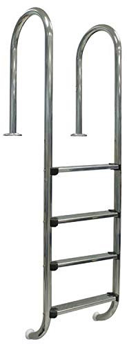 Scaletta inox per piscine - 4 Gradini