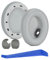 Earpads WH-1000XM4 Ersatz-Ohrpolster für Sony WH-1000XM4 Kopfhörer, Grau