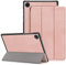 DINGGUAGUA Funda para Samsung Galaxy Tab A8 SM-X200/X205, funda ultrafina para Samsung A8 Tablet Case 10.5 pulgadas, oro rosa