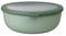 Mepal - Bol multi-usage Cirqula - Nordic sage - capacité 2250 ml - couvercle amovible - incassable - étanche – stockage au congélateur, stockage à froid – passe au lave-vaisselle