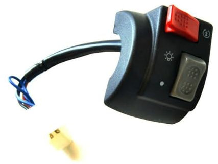 2EXTREME Schalter Licht und Anlasser Lichtschalter kompatibel für MBK Booster NG,Spi