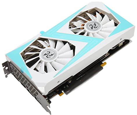 Cuifati RTX2070 GDDR6-Grafikkarte, 8 GB 256-Bit-Gaming-Grafikkarte, Unterstützt HDMI DP, 1410 MHz PCI Express 3.0, Aktive Lüftersteuerung, Diskrete Desktop-Grafikkarte für PC-Spiele