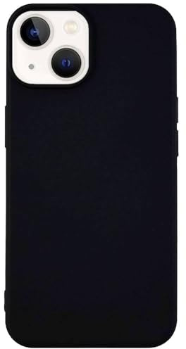 JT Berlin Pankow Soft Hülle für Apple iPhone 15 - Silikon Case Schwarz | Schutzhülle aus flexiblem TPU mit verstärkten Ecken, Anti-Fingerabdruck Beschichtung und Wireless-Charging Kompatibilität