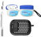 LEWOTE 3 in 1 Kompatibel mit Apple Airpods Pro(2nd/1st Generation) Schützende Lustige Nette Fall Abdeckung mit Reiniger Kit Schlüsselanhänger (VSL)