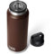 YETI Rambler Bouteille isotherme en acier inoxydable avec bouchon Chug – 1,4 l – Wetlands Brown