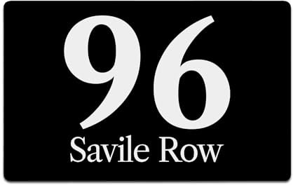 Housics Personalised House Numbers Plaques Door Sign Anthracite Black Floating Door Number Plaques for Wall, Sturdy Aluminum House Signs for Outside, Custom with Any Street Name (Black, 280MM x 160MM)