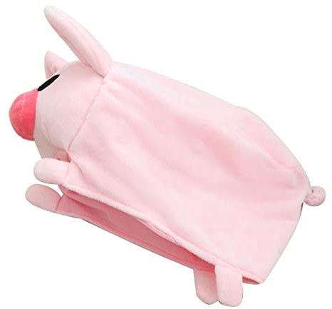 FOYTOKI Wärme Und Stil 1-teiliger Schweinekostümhut Verstellbare Performance-kopfbedeckung Für Kinder Für Partys