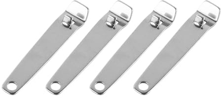 VOANZO Paquete de 4 Mini abridores de Botellas, frascos, destapadores para latas de Cerveza, pequeños, livianos y duraderos, Herramienta para Abrir Botellas con Llavero