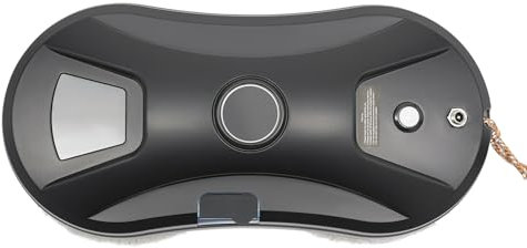 Fensterputzroboter mit Automatischem Wasserstrahl, 2800Pa Fensterreiniger Roboter Automatischer, Fensterreiniger Elektrisch mit die intelligente Routenplanung, für Innen- und Außenfenster