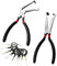 Electrical Disconnect Pliers, Filter Hose Pipe Clamp Clip, Wire Connector Remover, Petrol Fliter Tool, For Car Maintenance Oil Pipe Radiator