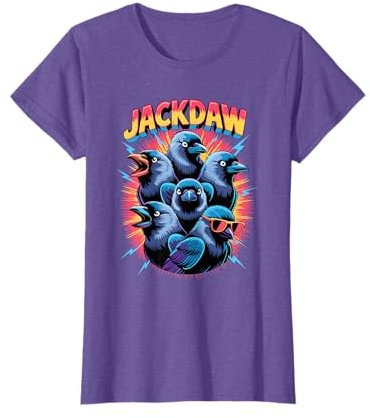 90s Vintage Jackdaw Jackdaws T-Shirt