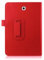 Custodia sottile in pelle per Samsung Galaxy Tab S2 8.0 pollici 2015 (SM-T710 T713 T715 T719), supporto multi-angolo protezione Tablet Cover Book Case (rosso)