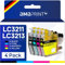 Amaprint LC3211 Druckerpatronen kompatibel mit Brother LC-3211 LC-3211VAL LC-3213 Patronen für MFC-J491DW MFC-J497DW MFC-J895DW DCP-J572DW Multipack 4 Tintenpatronen