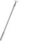 Tringle télescopique en aluminium de 33 à 60 cm pour fenêtre de toit, stores, stores, accessoires argentés, tringle à rideau télescopique