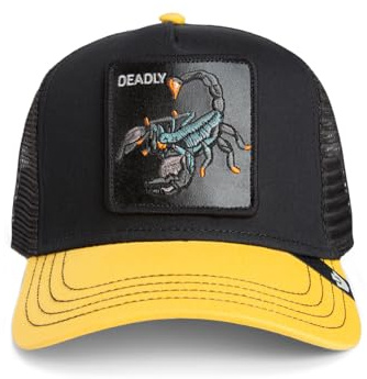 Goorin Bros. Trucker Cap Deadly Void Schwarz Gelb, Size:OneSize