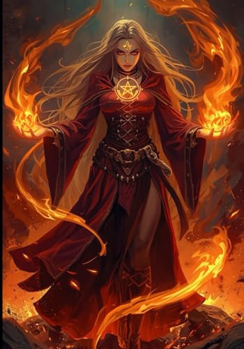 Salt and Broomstick Journal: Fire Witch Edition