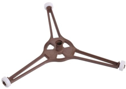 Aetherize 1pc Triangle Microwave Oven Plate Tray Rotating Ring Support Roller Replacement Ring Assembly for Microwave 24.5CM Dia Rotating Roller