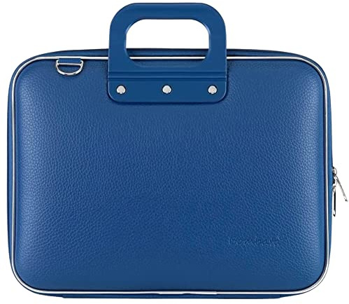 Bombata Classic - Mallette pour ordinateur portable - Sac à bandoulière - Blu cobalto 13-14