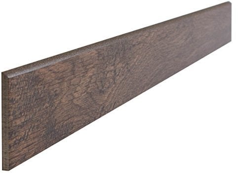 Wood Teak Sockel 7,2x60,8 cm, Feinsteinzeug in Holzoptik (Sockel)