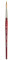 Princeton P3950LR6 Pri Velvetouch Syn Sh Long rond Taille 6