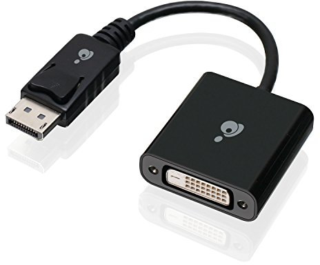 IOGEAR Aktiver DisplayPort auf DVI Adapter, 4K 30Hz, GDPDVI4KA
