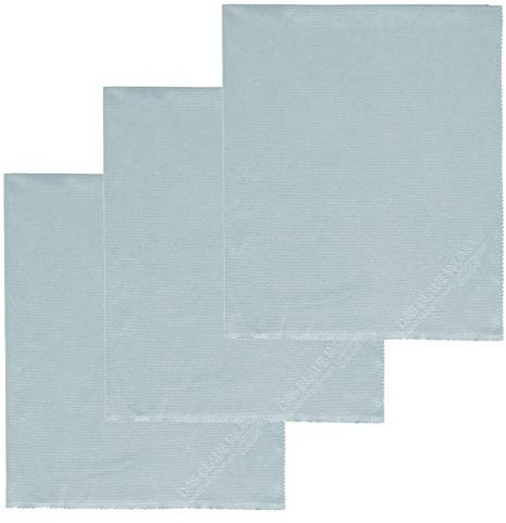 Das blaue Wunder Cristall Ultrasonic I für Bildschirme, Gläser, Fenster I Reinigungs- und Trockentuch I 40 cm x 50 cm I fusselfrei (Grau, 3)