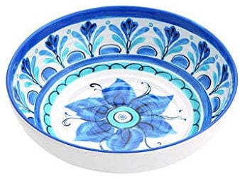 Zani Serafino Set 2 Piatti Fondi Havana Blue