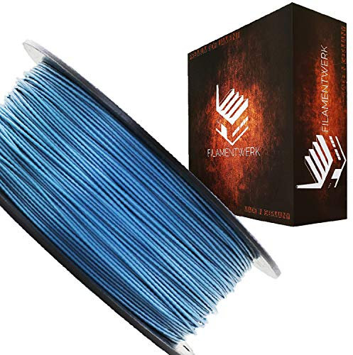Filamentwerk 3D-Drucker PLA 1,75mm 1kg Spule Rolle (Schlumpf Blau)