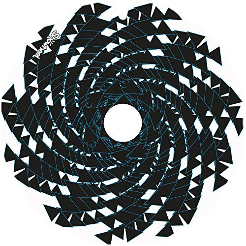 Flasque: Protège-Rayons Fauteuil Roulant (Paire) pour Main Courante de 51,51 à 52,50 cm de Diam. Extérieur, Fixation Plate - Shuriken by C.Antoine