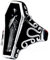HIJONES Herren Gotisch Vampir Skelett Sarg Ring aus Edelstahl Punk Rock Halloween Schmuck Silber Größe 57