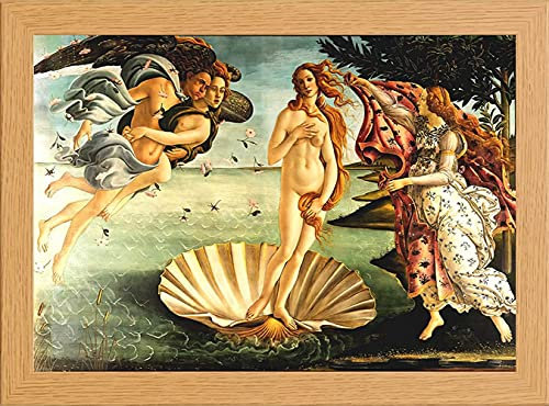 Sandro Botticelli Geburt der Venus Kunstdruck mit Glasfront, Rahmen 25,4 x 34,3 cm
