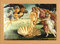 Sandro Botticelli Geburt der Venus Kunstdruck mit Glasfront, Rahmen 25,4 x 34,3 cm
