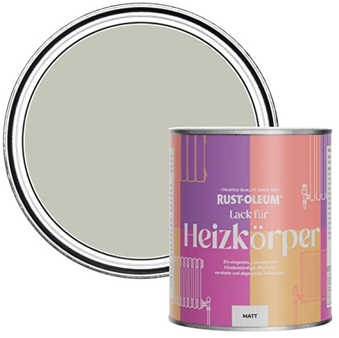Rust-Oleum Hitzebeständiger Heizkörperlack in mattem Finish -Nebel 750ml
