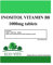 INOSITOL (Vitamin B8) 1000mg (30 Tablets) Mental Function Weight Loss