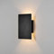 ouglres Wandlampe Holz,Schwarz Wandleuchte Innen mit Schalter,Vintage Nachtlampe Led Warmweiß,Wandlampen im Modern Design für Schlafzimmer Wohnzimmer Flur,Treppenhaus,Retro Bettlampe,8W,1Pack