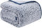 EMME Sherpa Decke Kuscheldecke, Dicke und Elegant, Sofadecke Doppelgesicht Extra Weich, Warme Gemütliche Wendbare Flauschige Decke für Sofa und Bett(Navy blau, 228x228cm)