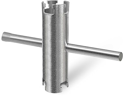 Hanpex Strainer Basket Wrench, Double-Sided Kitchen Sink Basket Strainer Wrench
