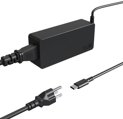 YLLKJJT 65W 60 Watt USB C Charger for Dell Laptop - Dell Latitude 5540 5530 3540 7430 e5430 e5440 7440 5420 5520 7420 Inspiron 14 16 2-in-1 Chromebook 3110 XPS 13 USB-C Type C AC Power Adapter