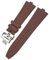KLVN Konvexe Fluoro-Gummi-Uhrenarmbänder, 24–7 mm, passend für Vacheron Constantin Übersee, Schnellwechselgerät, blau, schwarz, orange, 24x7mm, Achat