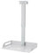 Donened - Soporte para proyector con bandeja, soporte para proyector de techo, soporte universal para proyector de techo, altura ajustable, capacidad de carga de 14 kg, 35 x 22 cm (blanco)