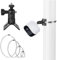 Masthalterung Halterung,für Arlo Pro Ultra,Wyze,Eufycam 3, 3C, 2, 2C,mit 1/4 Schraube Verstellbare,Kamera Halterung Wandhalterung,Ring Kamera Halterung,Outdoor Camera Halterungen