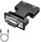 QGH HDMI to VGA Adapter with 3.5mm Audio Jack: HDMI Female to VGA Male Converter for Full HD 1080P Output - HDMI to VGA Cable for Monitor, TV, Xbox, 360, PS4 and Laptop - For Home and Office Use
