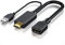 Câble de convertisseur vers Displayport Adaptateur 4K HDMI2.0 for PC TV Box Xbox PS4 PS5 projecteur d'ordinateur Portable câble vers DP, Large Compatibilité