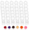 Kighdel Paint Pots 36 PCS Paint Pots with Lids Empty Paint Pots with Lids Paint Storage Containers for Art Paintings Mini Paint Pots Paint Storage Containers for Art Painting (6 Pack 6 Pieces/Piece)