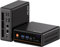 PELADN Mini PC de jeu, Ryzen 5 5600H (mise à niveau 5700U, 6C/12T, jusqu'à 4,2 GHz), 16 Go DDR4/512 Go NVMe SSD, double LAN, Type-C/DP/HD, mini ordinateur de bureau, WiFi6 4K/60 Hz triple écran USB