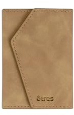 Techmade Etres Smart Wallet – Schlanker RFID-Kartenhalter für Herren • Schnellzugriff • Minimalistisches Design • Icon Easy Edition (Gelb)