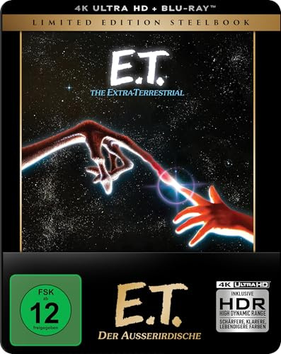 E.T. - Der Außerirdische (Steelbook, 4K-UHD+Blu-ray)