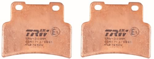 TRW MCB785SV Brake Pad Set Disc Brake Sinter Street Compatible for Aprilia Motorcycles SMV 2008 - Front Axle and Other Vehicles