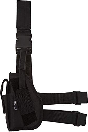 Mil-Tec Herren Tiefziehholster-16141002 Gurtel, Schwarz, One Size